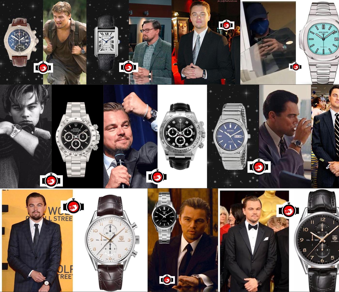 Leonardo DiCaprio's Fascinating Watch Collection: From Breitling to Rolex
